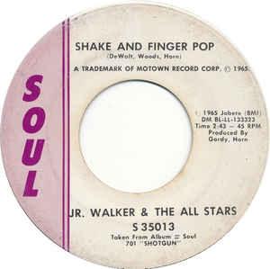 Jr. Walker & The All Stars - Shake And Finger Pop - 7" Vinyl. This is a product listing from Released Records Leeds, specialists in new, rare & preloved vinyl records.