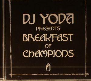 DJ Yoda Presents: Breakfast of Champions. This is a product listing from Released Records Leeds, specialists in new, rare & preloved vinyl records.