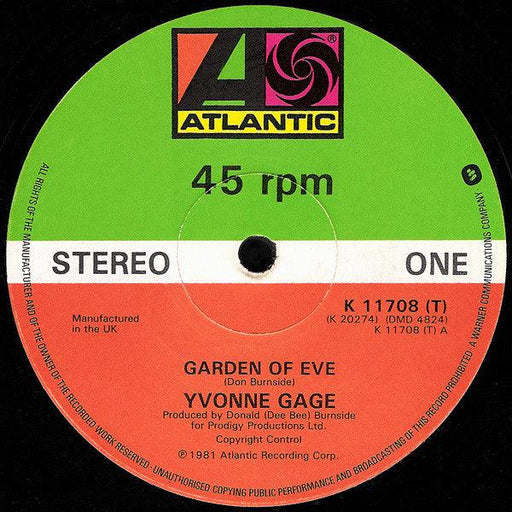 Yvonne Gage - Garden Of Eve - 12" Vinyl. This is a product listing from Released Records Leeds, specialists in new, rare & preloved vinyl records.