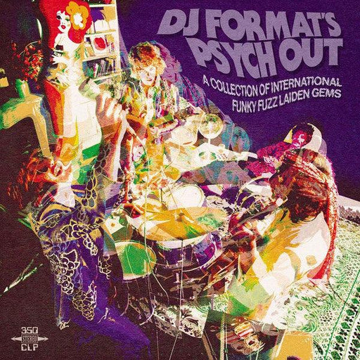 DJ Format - Psych Out (A Collection Of International Funky Fuzz Laiden Gems) - 2 xLP. This is a product listing from Released Records Leeds, specialists in new, rare & preloved vinyl records.
