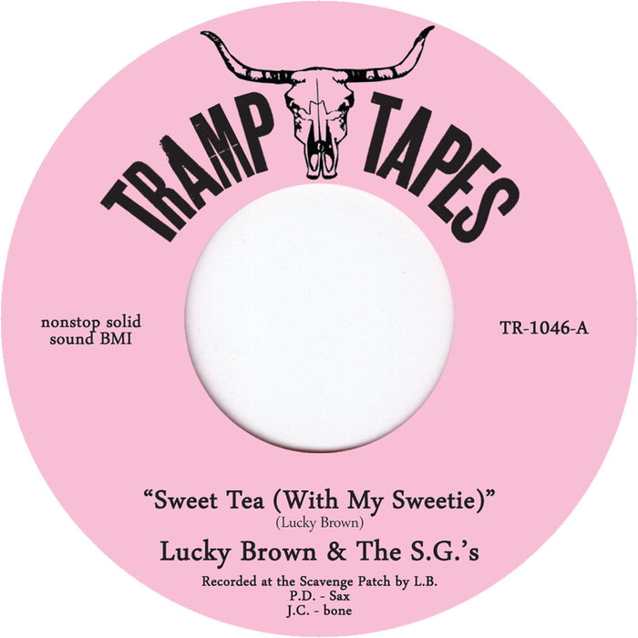 Lucky Brown & The S.G.'s - Sweet Tea (With My Sweetie). This is a product listing from Released Records Leeds, specialists in new, rare & preloved vinyl records.