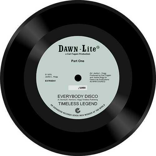 Timeless Legend - Everybody Disco - Parts 1 & 2 - 7". This is a product listing from Released Records Leeds, specialists in new, rare & preloved vinyl records.