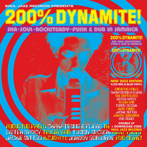 Various - Soul Jazz Records Presents - 200% DYNAMITE! Ska, Soul, Rocksteady, Funk & Dub in Jamaica - 2 x Vinyl LP (RSD 2023) - Released Records