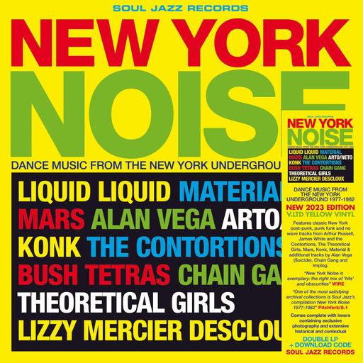 Various - Soul Jazz Records Presents - New York Noise – Dance Music From The New York Underground 1978-82 - 2 x Vinyl LP (RSD 2023) - Released Records