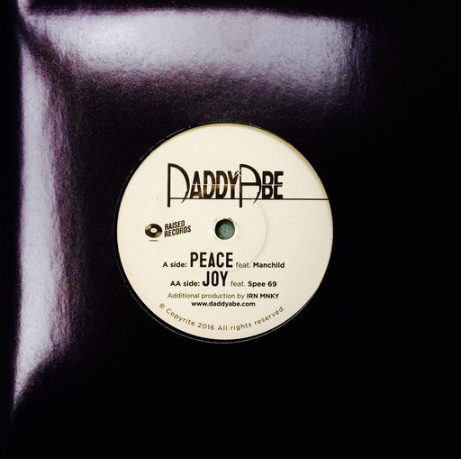 Daddy Abe - The Peace and Joy 7". This is a product listing from Released Records Leeds, specialists in new, rare & preloved vinyl records.