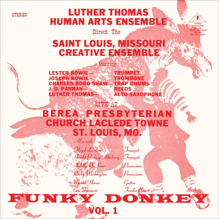 Luther Thomas Human Arts Ensemble - Funky Donkey Vol.1 - Vinyl LP