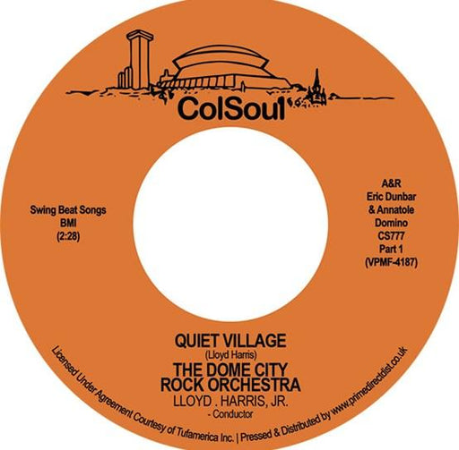 Dome City Rock Orchestra, The - Quiet Village Pt 1 / Quiet Village Pt 2 - 7" Vinyl (RSD 2023) - Released Records
