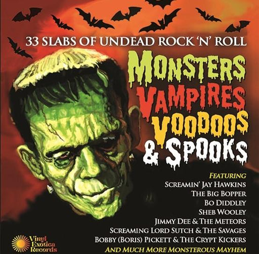 Various - Monsters, Vampires, Voodoos & Spooks - 2 x Vinyl LP (RSD 2023) - Released Records